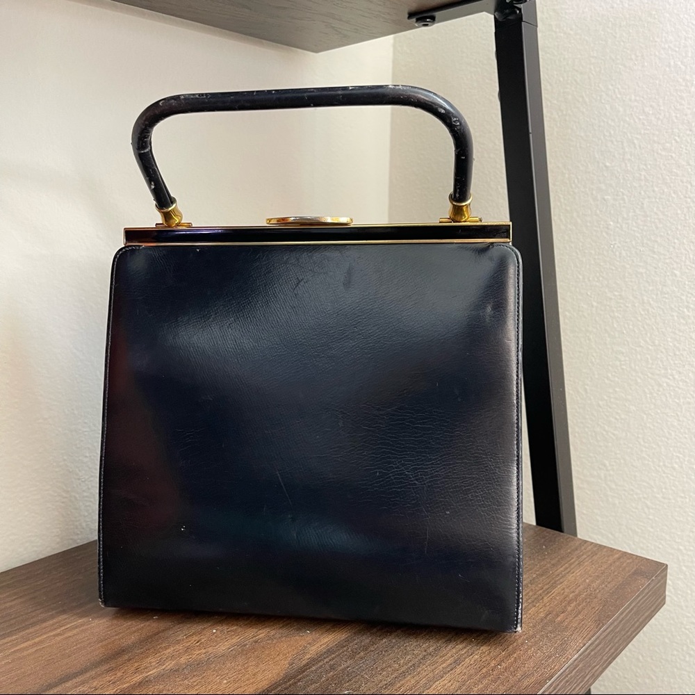 Vintage Bienen-Davis top handle bag